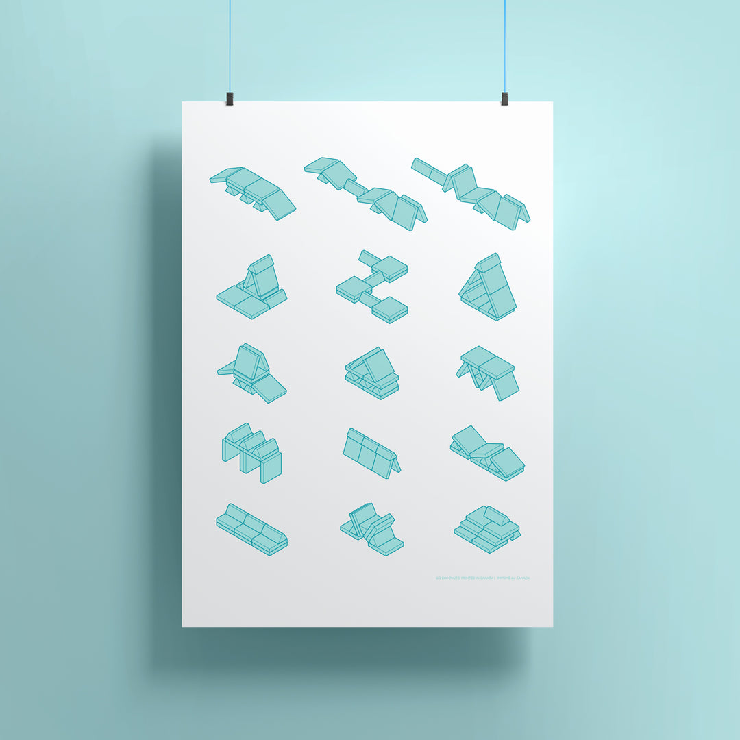 #color_18 x 24 in / Full / 1.5 coconut