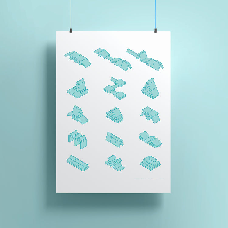 #color_18 x 24 in / Full / 1.5 coconut