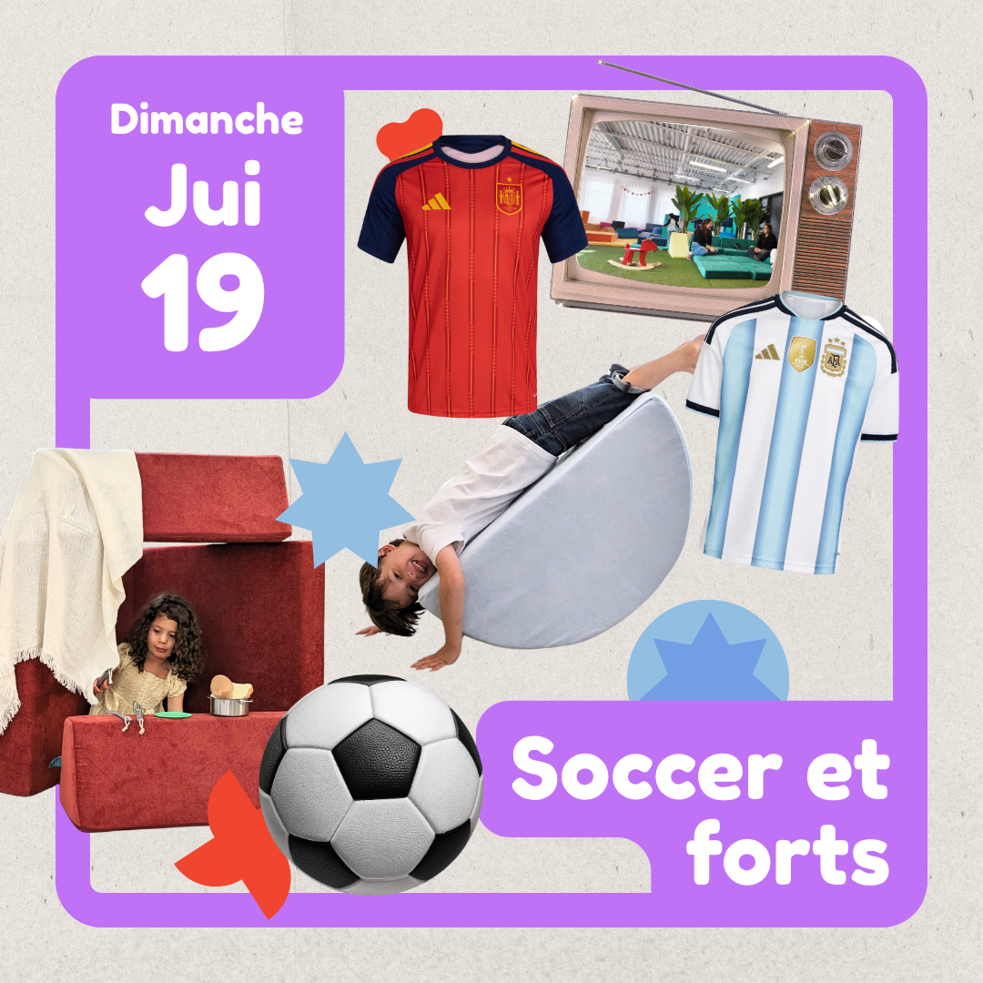 Soccer and Forts — Sun July 19 3pm