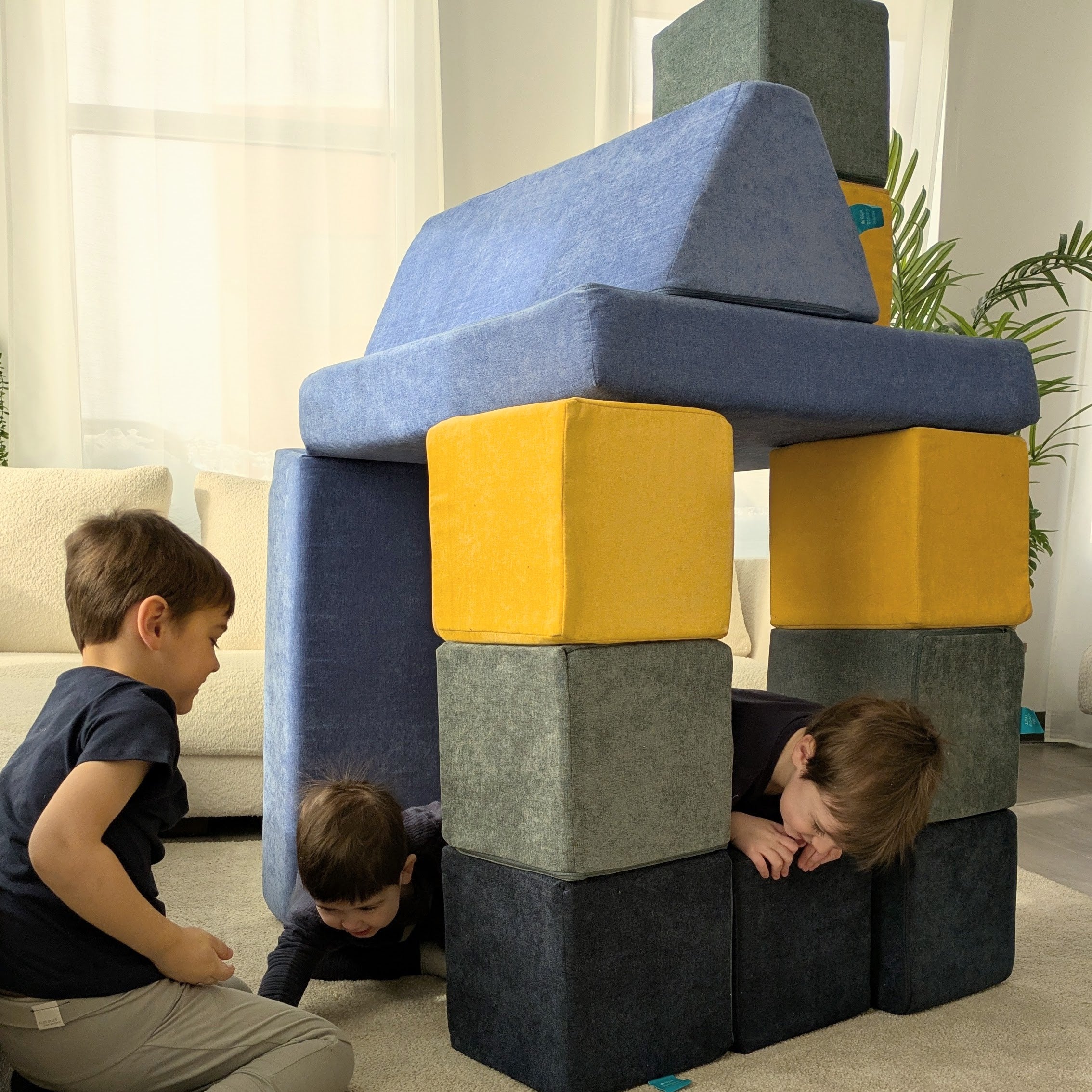 Play Cubes (Set of 3, 9 or 12) – Go Coconut Canadian Play Couches