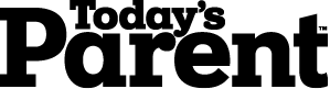 today's parent logo in black