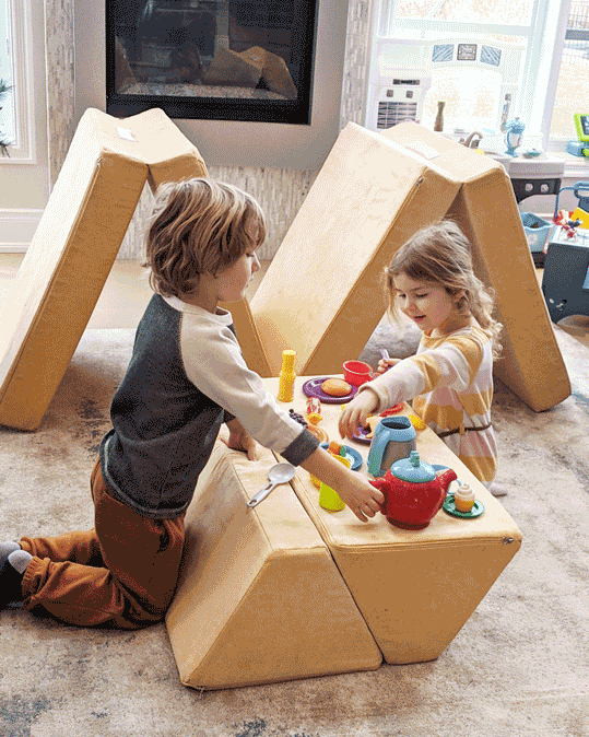 Kids play shop sofa