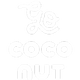Go Coconut play couch and kids furniture white logo blanc du canapé de jeu et meubles pour enfants Go Coconut
