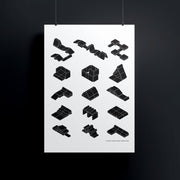 Affiche avec des constructions Blackberry Shadow