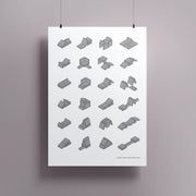 Affiche avec des constructions Rhino Tango